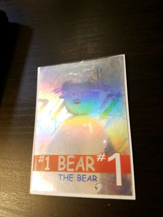 Rare Ty Beanie Baby 1 Bear Hologram Card 