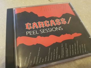 Carcass ‎– The Peel Sessions Rare 1991 Uk Cd Ep Vgc Grindcore Death Metal