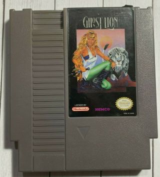 Ghost Lion Nes 1992 Cart Only Rare Htf
