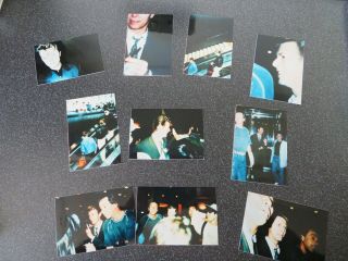 David Bowie - Photos - 1990 - Off Stage - Tokyo Japan - Fan Pics X 10 Rare