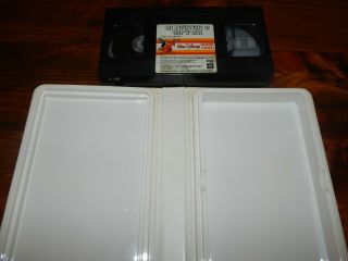 Walt Disney Home Video The Adventures Of Chip N Dale VHS rare white clam shell 3