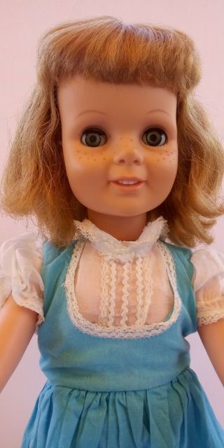 Vintage 1963 Eegee Tandy Talks Doll 21 