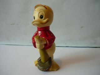 Vtg Rare Mexican Rubber Squeaky Paco Duck Toy Mexico Squeak Toy 7 "