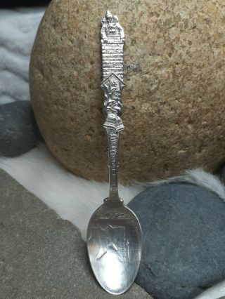 Rare Antique Sterling Silver Souvenir Spoon Reed And Barton Francis I Christmas