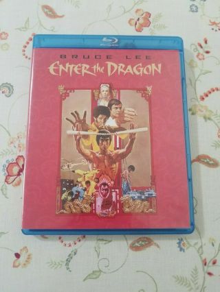 Enter The Dragon (warner Bros Blu - Ray Disc / 2010 Release / Rare & Out Of Print)