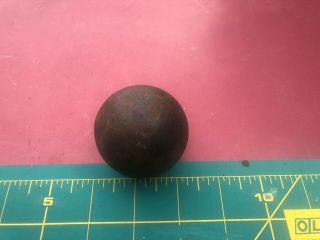 Antique Civil War 2 " Cannon Ball Grape Shot 1 Lb 5 Oz (last One)