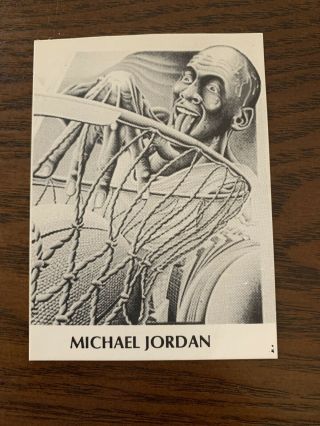 Michael Jordan “very Rare “ Promo Card,  Only One On Ebay,  Tmgsb Promotions