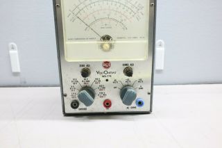 Vintage RCA VoltOhmyst WV - 77E Volt Test Meter / No Probes 2