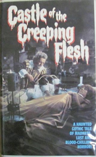 Castle Of The Creeping Flesh Vhs Rare Horror Big Box Ivp Vernon 1968 Jess Franco