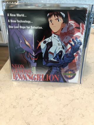 Neon Genesis Evangelion Volume 1 Rare Laserdisc Ld