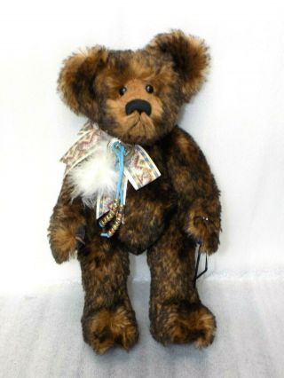 Magnificent Rare Wandabears " Little Big Bear " Collectible Teddy Bear With Tag