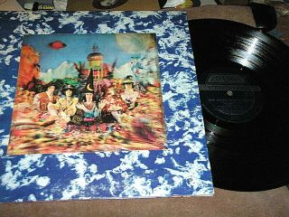 Rare 3 - D Cover The Rolling Stones " Their Satanic Majesties Request " 1967