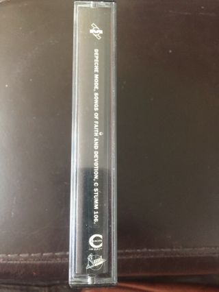 Depeche Mode : Songs Of Faith And Devotion.  Rare Cassette Mute C STUMM 106 2