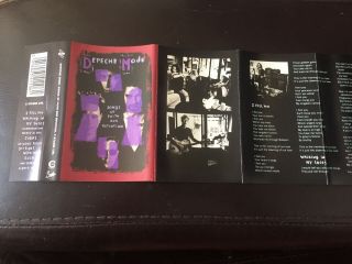 Depeche Mode : Songs Of Faith And Devotion.  Rare Cassette Mute C STUMM 106 3
