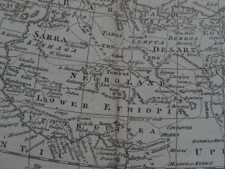 1782 Brookes Atlas VAUGONDY map AFRICA - Map of Africa Sieur Robert 3