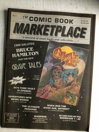 Fanzine Comic Book Marketplace 3 - Rare Early Issue