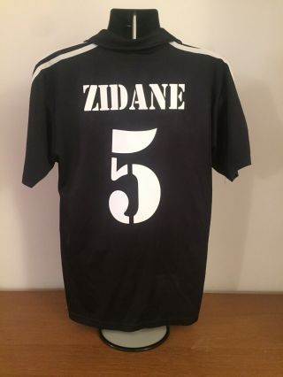 Real Madrid Away Shirt 2001/02 Zidane 5 Xl Vintage Rare Champions League
