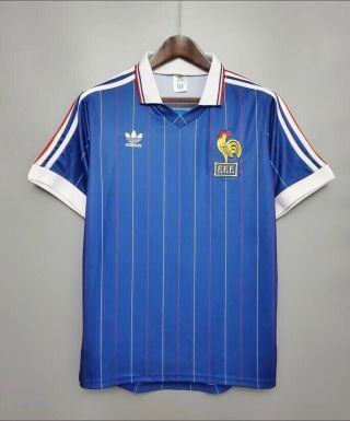 France 1982 World Cup Home Jersey Rare Adidas Retro Size Xl