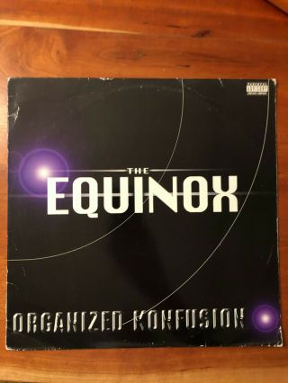 Organized Konfusion The Equinox Lp Double Vinyl 1997 Priority Pharaoh Monch Rare