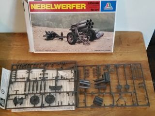 Vintage Italeri Nebelwerfer 41 1/35 Scale Model Kit 324 Rare Kit Hard To Find