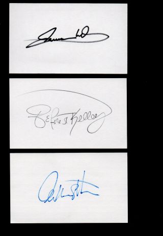 William Shatner Captain Kirk Star Trek Signed Autographed Index Card 3x5 Rare