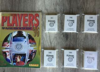 Rare Full Set Of 312x Panini Superplayers 96 Football Stickers & Empty Album