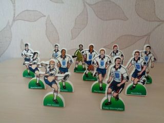 Rare Complete Set Of 12 England Team World Cup 1998 Figurines