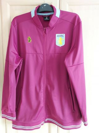 Very Rare Aston Villa Luke Home Kit Jacket Size X - Large