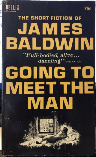 Going To Meet The Man By James Baldwin Dell Books Edition Rare