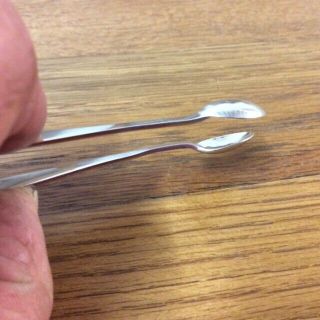 A 20.  8 Grams Of Sterling Silver Sugar Tongs,  William Hutton 1912