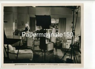 1936 Candid On Set Film Photo Dodsworth Walter Huston Movie Rare