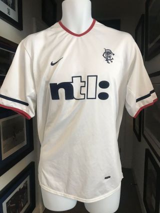 Rare Vintage Glasgow Rangers 2001 / 2002 Shirt M