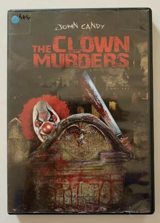 The Clown Murders Rare,  Out Of Print,  Dvd / John Candy Horror Cult Classic 1976