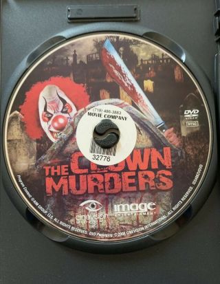 The Clown Murders Rare,  Out of Print,  DVD / John Candy Horror cult classic 1976 3
