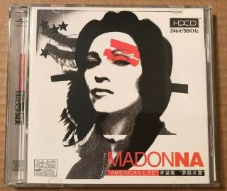 Madonna - American Life Rare Chinese Hdcd 2 X Disc Album,  Lyric Booklet 1996