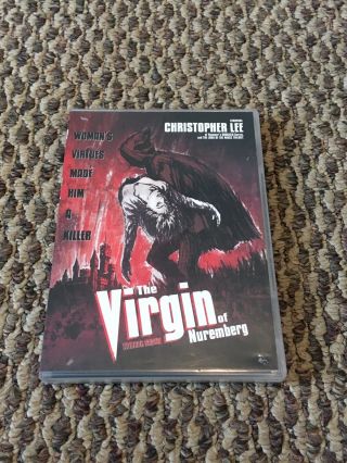 The Virgin Of Nuremberg Dvd 2003 Rare Horror Cult Out Of Print Christopher Lee