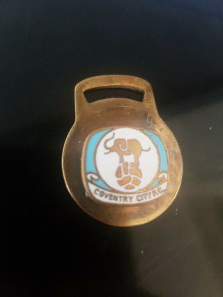 Rare Old 1980s Coventry City Keyring Fob