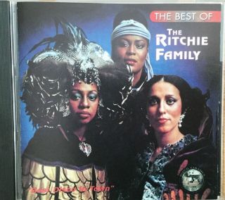 The Ritchie Family The Best Of Usa Hot Productions Cd 1994 Rare Disco/funk/r&b