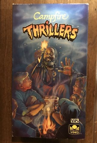 Campfire Thrillers Three Exciting Thrillers For Kids Vhs Rare