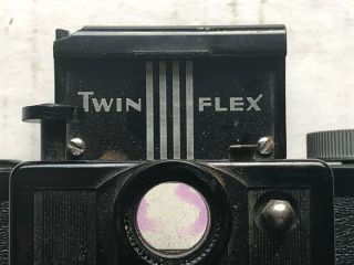 Rare Vtg TWIN FLEX Focusing Reflex Camera Universal Corp USA 3