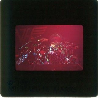 Van Halen Color Slide Photo Alex Solo Rare Live Concert Diver Down 1982 001