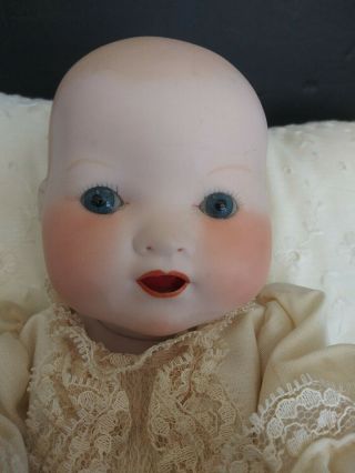 RE - PRO AM Armand Marseille Germany BABY DOLL GERMANY 351 / 4K WITH BASKET 3