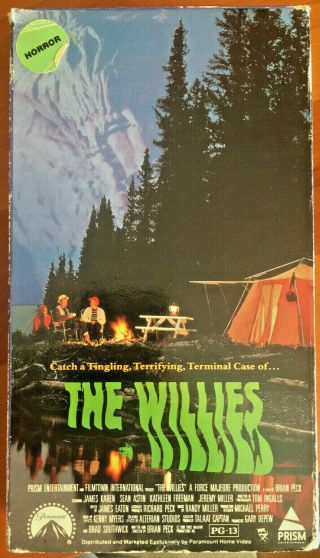 Rare The Willies Vhs (1990,  Prism Entertainment)