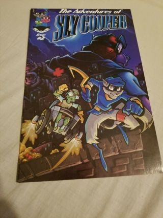 The Adventures Of Sly Cooper 2 (2005) Vg,  Rare Sly3 Ps2 Prequel Comic Book