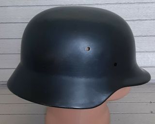 Ww Ii Germany German Military Relic Rare Helmet Ef 68 With Numbe 3654