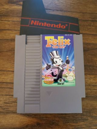 Felix The Cat - Nes Nintendo Entertainment System 1992 - Authentic - Rare