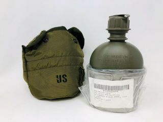 Vintage Nos Us Military Canteen Cup Cover Bottle Rare