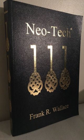 Neo Tech Frank R Wallace Neothink Society 3 Keys - - Rare