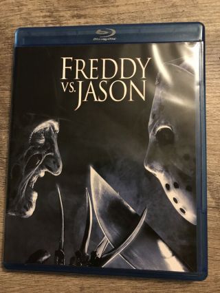 Freddy Vs Jason Blu - Ray Disc Horror Out Of Print Rare Friday The 13th Nightmare