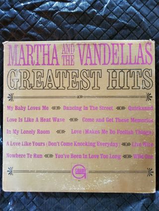 R&b Soul,  Northern Soul  Martha And The Vandellas  Greatest Hits  Rare Lp "